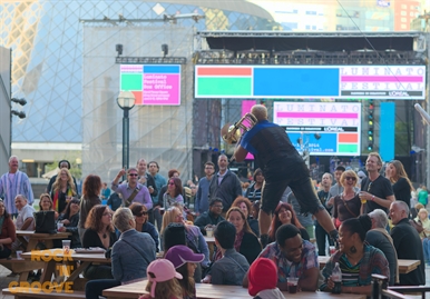 Luminato  David Pecaut Square  Toronto  2014-06-14